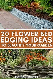 20 Garden Edging Ideas For Flower Beds