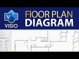 draw a simple floor plan in visio