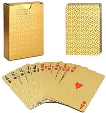 $29.95 kem arrow playing cards: Amazon Com Acelion Waterproof Playing Cards Plastic Playing Cards Deck Of Cards Gold Diamond Cards Toys Games