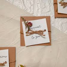 Ini dia kartu ucapan yang tengah naik daun, yakni bentuk pop up. Kartu Ucapan Ulang Tahun Happy Wedding Graduation Thankyou Costum Tulisan Square Shopee Indonesia