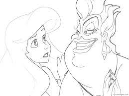 Use these images to quickly print coloring pages. Ursula Coloring Pages Ursula 9 Printable 2021 6093 Coloring4free Coloring4free Com