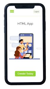make a mobile html app for free with