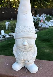 Cement Biker Gnome Boy Gnome Statue