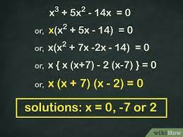 4 Ways To Solve A Cubic Equation Wikihow