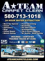 contact a team carpet clean lawton