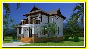 Thai Style House Plans Blueprint Only