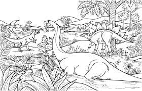 For boys and girls, kids and adults, teenagers and toddlers, preschoolers and older kids at school. Apatosaurus Brontosaurus Rhamphorhynchus Allosaurus Stegosaurus Archaeopteryx And Coelurus Dinosaur Coloring Pages Jungle Coloring Pages Dinosaur Coloring