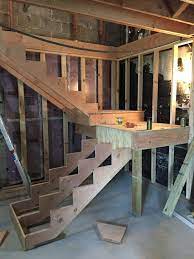 Stair Landings And Stringers Built And