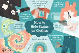 7 creative ways to hide stains on clothing