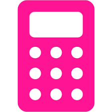Download calculator icon in flat style. Deep Pink Calculator 8 Icon Free Deep Pink Calculator Icons