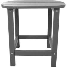 All Weather Patio Side Table Hvsbt18gy