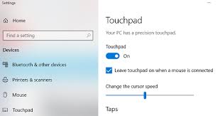 touchpad or trackpad is not working