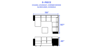 sectional sofa dimensions sizes guide