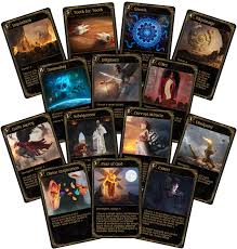 The game has been compared to the draft gameplay style of collectible card games where players vie for the best deck from a common pool of cards. True Messiah Deck Building Board Game Up On Kickstarter Tabletop Gaming News Tgn