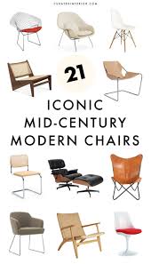 21 iconic mid century modern chair designs