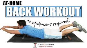 back workout no equipment required