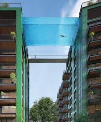 World S First Suspended Sky High Pool