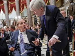 The former senator, now 95 years old. Bob Dole To Be Presented With Congressional Gold Medal With Trump In Attendance Abc News
