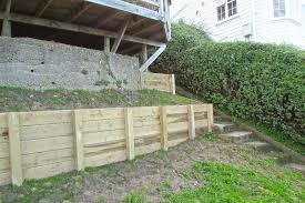 Timber Retaining Wall Home In