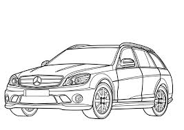 Autos kauft man bei koch. Mercedes Car Drawing For Kids Novocom Top