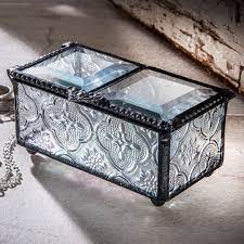 Jewelry Box Glass Box Keepsake