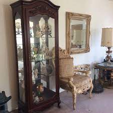 curio cabinet jasper light up mint