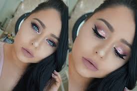 glam prom makeup tutorial