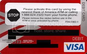Maybe you would like to learn more about one of these? Bank Of America Activate Debit Card Change Comin