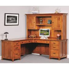 Mission style desk with hutch | allowed to my blog, with this time i am going to teach you with regards to mission style desk with hutch. Y T Woodcraft Coventry Mission L Shape Desk With Surge Protector Saugerties Furniture Mart L Shape Desks