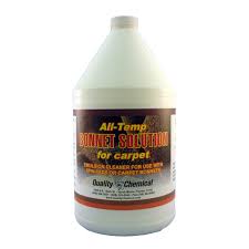 quality chemical carpet bonnet cleaning solution 1 gallon 128 oz white