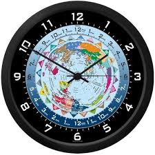 World Time Clock 10 Inch