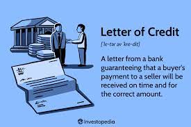 letter of credit what it is exles