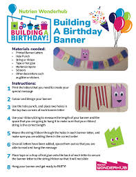make your own birthday banner wonderhub