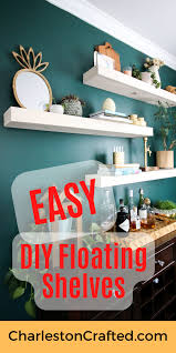 Install Simple Diy Floating Shelves