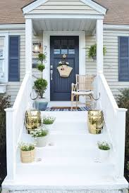 front porch with spring styles