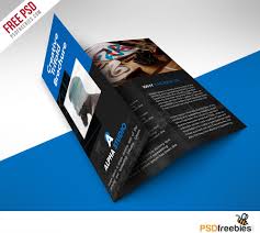 creative agency trifold brochure free