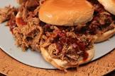 bbq pulled pork sandwiches with homemade bbq sauce