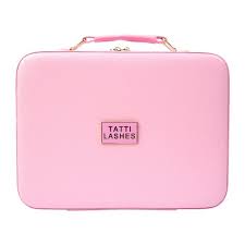 tatti lashes pink vanity case