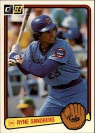 Because, even though fleer managed to finally break the topps monopoly and pulled donruss into the market with them, the onslaught of new cards did little to excite the senses or capture the poetry of the game. Buy Ryne Sandberg Cards Online Ryne Sandberg Baseball Price Guide Beckett