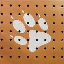 Paw Print Skinz Icon For Pet Pegboard