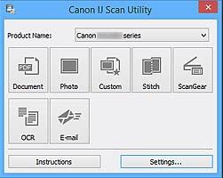 Numérisation à l'aide des paramètres favoris. Canon Ij Scan Utility Download Ij Scan Utility