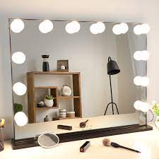 wall mounted hollywood vanity mirror