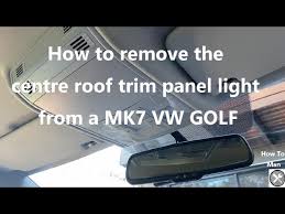 Interior Roof Light On A Mk7 Vw Golf