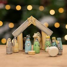 East Of India Nativity Set In A Box