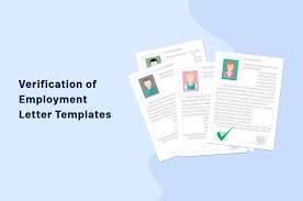 employment letter templates