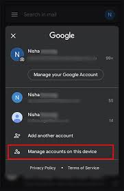 how to sign out of one google account