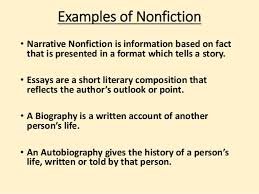 Narrative Nonfiction Anchor Chart   school   Pinterest   Anchor     Difference between a Memoir and a Personal Essay  or narrative  Goal of  Memoir 