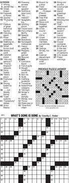 We have 5 great printable of free printable t shirt alignment tool. Universal Crossword Puzzle Corrected Local Poststar Com