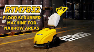 rtm7832 floor scrubber machine for