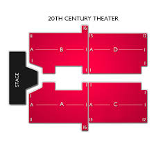 20th Century Theater 2019 Seating Chart